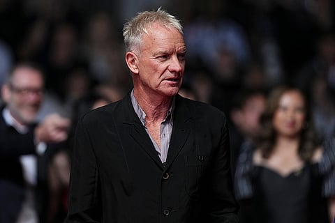 British musician Sting